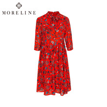 moreline,元素,moreline,新款,新款,連衣裙,趨勢,長袖,袖連衣裙,流行,樣式
