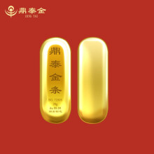 鼎泰金 投资金条 au9999足金 浇铸黄金 收藏升值(支持回购)加购收藏寄