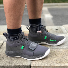 耐克（NIKE）籃球鞋BQ8453-007 灰綠 