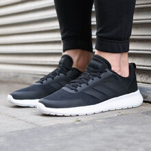 阿迪達(dá)斯（Adidas）跑步鞋黑白網(wǎng)面輕便DB1464 