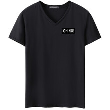 貝蘭琳（beilanlin） 短袖 男士T恤 黑色-小標(biāo)OH NO 