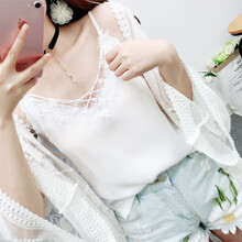 交叉背心蕾絲