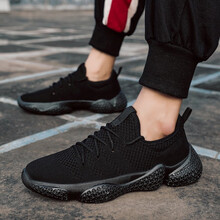 德?tīng)柣荩―EERWAY）跑步鞋1608全黑 