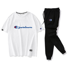 卡漫森（KaManSen） 短袖 男士T恤 白T黑褲冠軍 