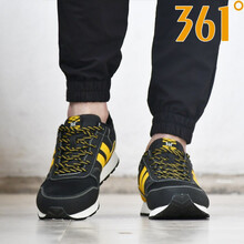 361度跑步鞋2248黑色/麒麟黃   44，39，40，41，42，43