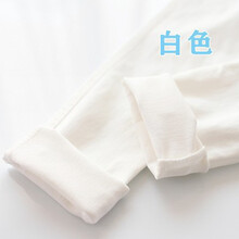 兒童白色仿牛仔