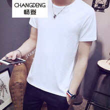 暢登（CHANGDENG） 短袖 男士T恤 DT702白色 