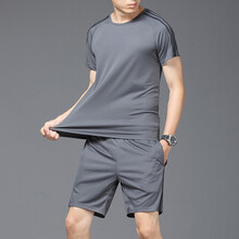 布知凡幾 短袖 男士T恤 灰色 