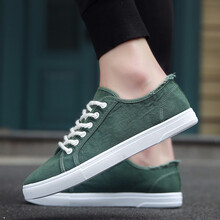 斯加迪（SIJIADI）男士系帶綠色 