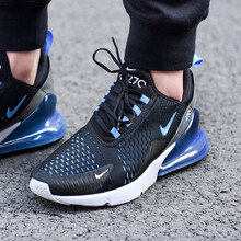 耐克（NIKE）跑步鞋黑色相片藍AH8050-019 