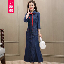 小賴猴（XIAOLAIHOU） 純色 中國結(jié)，立體裁剪 連衣裙