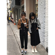 純色印花連衣裙，微胖妹子的福音