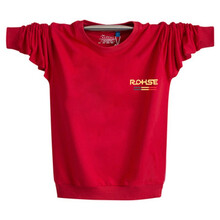 桑德歐姆 長袖 男士T恤 366紅色 S，XL，4XL，5XL，L，M