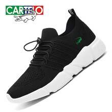 CARTELO男士EY6810 黑色（飛織系帶款） 41