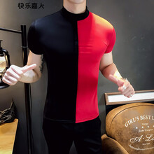 快樂嘉人 短袖 男士T恤 A56紅色 S，XL，L，XXL，M