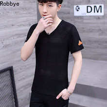 Robbye 短袖 男士T恤 黑色    