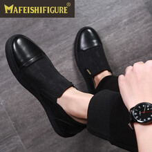 MAFEISHIFIGURE男士黑色黑底 37