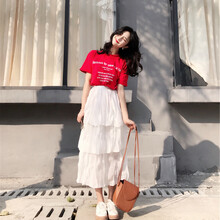甜美蕾絲裙，微胖女神的好幫手