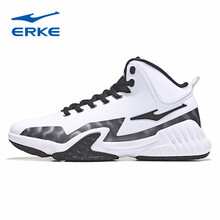 鴻星爾克（ERKE）籃球鞋 正白/正黑4342 41