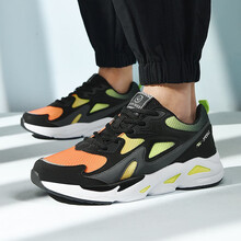 金貝勒跑步鞋92022男-黑綠桔 