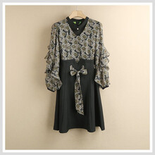 三聯(lián)連衣裙，打造優(yōu)雅小仙女