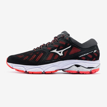 美津濃（MIZUNO）跑步鞋黑/巖石灰-女 