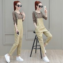 寬松修身套裝，微胖妹子的好幫手