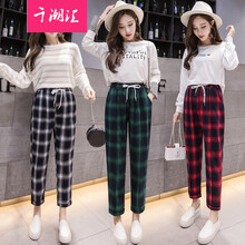 元素,小腳,加厚,新款,流行,趨勢,褲小格子,樣式