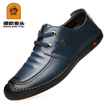 德歐老頭（DEOLERLTOL）男士YT3165系帶藍色 41