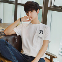 AEMAPE 短袖 男士T恤 T96白色 