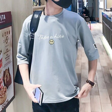 佐杰羅 五分袖 男士T恤 705灰色 