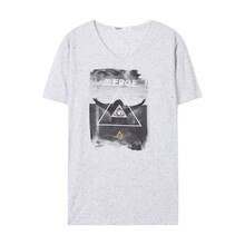 4M 長(cháng)袖 男士T恤 白黑色組 