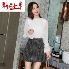 復(fù)古格子裙，打造優(yōu)雅小身材