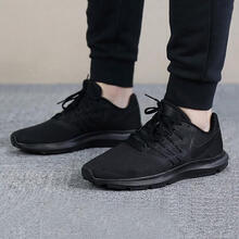 耐克（NIKE）跑步鞋908989-019黑+黑 