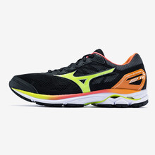 美津濃（MIZUNO）跑步鞋黑/熒光黃 41