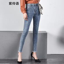 時(shí)尚高腰九分褲，微胖女生的福音