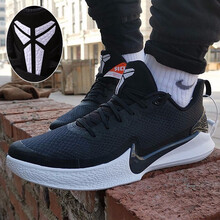 耐克（NIKE）籃球鞋AO4434-001/黑白 42
