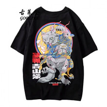 古萊登（GODLIKE） 短袖 男士T恤 龍貓 黑優(yōu)質(zhì)面料 