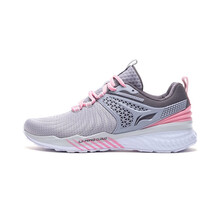 李寧（LI-NING）跑步鞋濁灰紫/竺葵粉-3 35，37.5，36，37，38，39，35.5