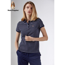 Hush Puppies 印花 短袖 T恤 女 POLO領(lǐng)