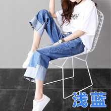 百搭破洞牛仔褲，微胖女生的福音