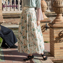 復古風(fēng)半身裙，微胖妹子的福音