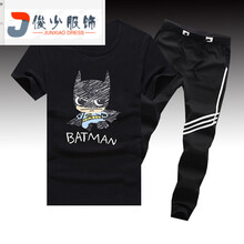 尊尚鳥（ zunshangniao） 短袖 男士T恤 蝙蝠黑+斜三桿 