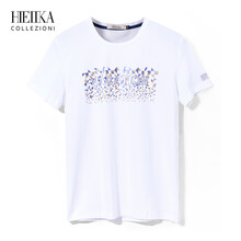 海一家（Hieiika） 短袖 男士T恤 漂白花紋62 