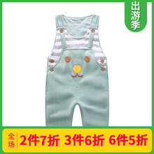 韓童加絨連體褲