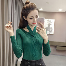 精致露肩毛衣，微胖女神的好選擇