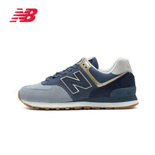 NEW BALANCE跑步鞋深藍(淺藍) WL574MLD 