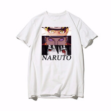 愛的傳奇 無袖 男士T恤 白色（NARUTO） 