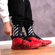阿迪達(dá)斯（Adidas）籃球鞋CNY中國年黑紅EE4046 