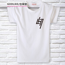 古萊登（GODLIKE） 短袖 男士T恤 小鹿白色 